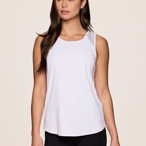 NWT- RBX Active Everyday Mesh White Tank Women's Size XS